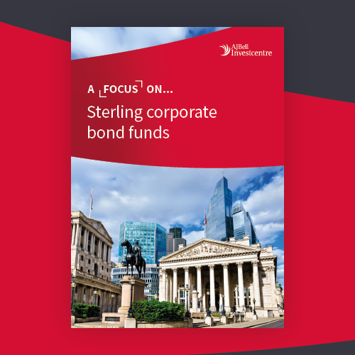 Sterling corporate bond funds